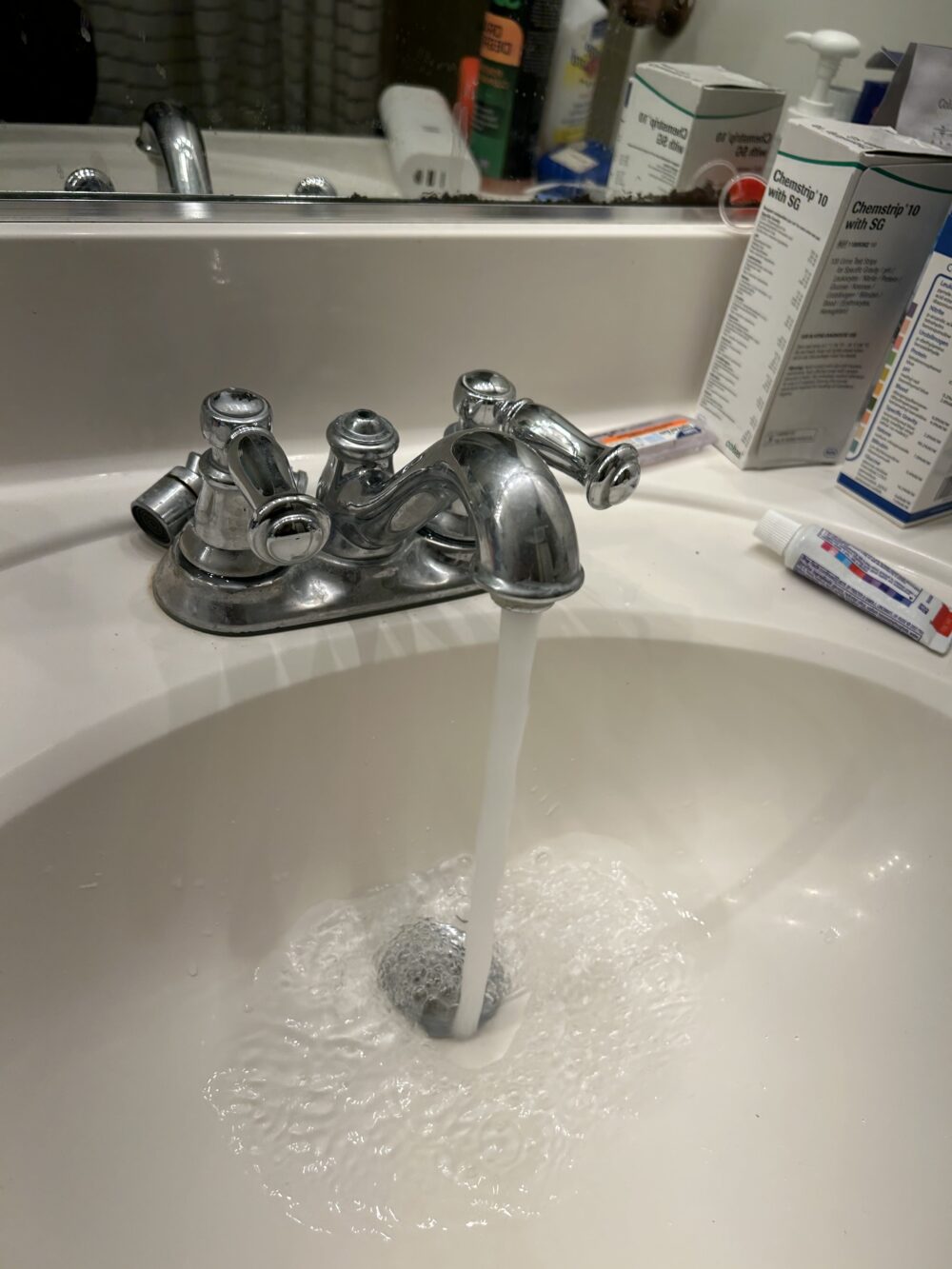 leaking faucet